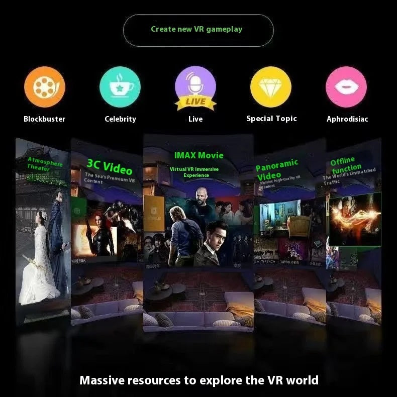 VR box عش الواقع الافتراصي